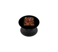 Phoenix Flames renaissant de Ses Cendres I Rise Rebirth PopSockets PopGrip Adhésif