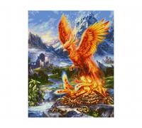 Phoenix from the Ashes 40 x 50 cm - Peinture par numéros