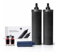 PHOENIX GRAVITY Cartouches filtrantes de rechange KoKocarb certifiées NSF - Lot de 2 cartouches KoKocarb pour filtres à eau par gravité Phoenix, compatibles avec d'autres filtres à eau de comptoir