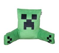 Coussin de Détente - ROBA - Minecraft Creeper - Accoudoirs Intégrés - Poche Latérale - 60x30x60 cm