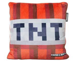 phoenix group AG Minecraft Coussin décoratif avec Rembourrage, Doux et velouté, Cube en TNT