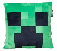 phoenix group AG Minecraft Coussin décoratif avec Rembourrage, Velours Doux, Creeper
