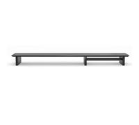 Phoenix Harmony Support de moniteur en bois avec plateau en feutre Noir 116 x 23 cm