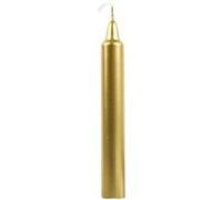 PHOENIX IMPORT Bougie Teintée Or hauteur 20 cm - diamètre 2 cm OR G