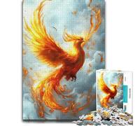 Phoenix in Flight Puzzle en Bois 300 pièces, Jeu De Réflexion | Un loisir d'intérieur concentré: un passe-temps pratique en intérieur seul ou à plusieurs.