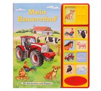 Phoenix Internat Mein Bauernhof - Klappen-Geräusche-Buch mit 10 Sounds (Relié)