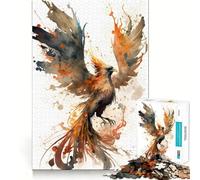 Phoenix Jigsaws 1000 pièces pour Adultes, Jeu cognitif, Assemblage d'images Amusant à réaliser Ensemble, Collection d'art (50x75cm)
