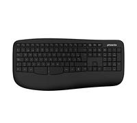 Clavier sans fil Phoenix K201 Noir Espagnol Qwerty