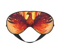 Phoenix Masque de sommeil doux et confortable avec imprimé phoenix