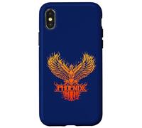 Phoenix Mythical Bird Rising Born Phoenix Firebird Hommes Femmes Coque pour iPhone X/XS