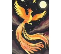 Phoenix Night Flight: 150 Page Lined Journal