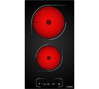 Phönix PC-302T table de cuisson vitrocéramique 2 zones vitrocéramique encastrable autarcique