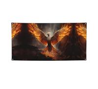 Phoenix Print Party Decor,Best Banner Flags For Events,Innovative Designs For Birthday Party Supplies