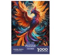 Phoenix Puzzle 1000 Pièces Adultes Enfants Animaux Puzzles 1000 Pièces Défi Jouet Cadeau 38x26cm/1000pcs