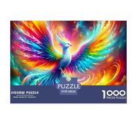 Phoenix Puzzle 1000 Pièces Adultes Et Enfants À Partir De 14 Ans Détente & Relaxation Jeu D'Intelligence De l'art Cadeau Unique 38x26cm/1000pcs