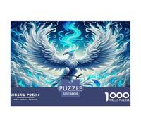 Phoenix Puzzles 1000 Pièces pour Adultes Et Enfants Animal Jeu De Création Et Logique pour Enfants 1000 Pieces pour Jeux D'activités Familiales Cadeau d'anniversaire 38x26cm/1000pcs