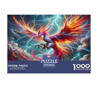 Phoenix Puzzles 1000 Pièces Pour Adultes Et Enfants Animal Jeu De Création Et Logique Pour Enfants 1000 Pieces Décoration De La Maison - Décoration Murale Cadeaux Cadeau Pour Femme, Homme, Couple Et A