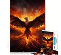 Phoenix Respawn Puzzle 1000 Pièces Adultes Jeu de logique et de réflexion Découpe précise Cadeau élégant (38x52cm)