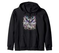Phoenix Rise from The Ashes Dark Fantasy Bird Art Quotes Sweat à Capuche