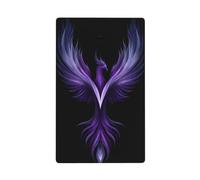 Phoenix Rising Plaque murale vierge pour interrupteur décoratif 1 gang pour cuisine, salle de bain, taille 11,4 x 7 cm