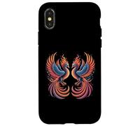 Phoenix Rouge Oiseau Phoenix Montant Firebird Phoenix Phoenix Phoenix Coque pour iPhone X/XS