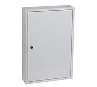 Phoenix Safe Company Armoire à clés Commerciale KC0602K - 64 Crochets | Serrure à clé | Support Mural à clé Peinture laquée | 6 kg