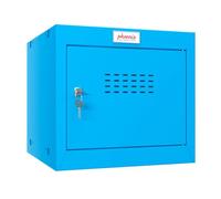 Phoenix Safe Company - Série CL - Casiers cubiques - Casier cube bleu taille 1 avec serrure à clé - 365 x 400 x 400 mm - CL0344BBK