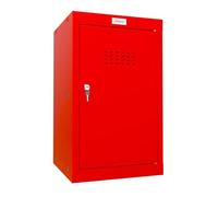 Phoenix Safe Company - Série CL - Casiers cubiques - Casier cube rouge taille 3 avec serrure à clé - 665 x 400 x 400 mm - CL0644RK