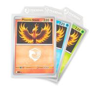 PHOENIX SHIELD 69081 - Sachets de protection individuels avec languette (x100) - Pochettes transparentes pour cartes en toploader, retrait facile et sécurisé