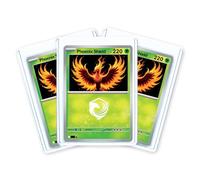 Phoenix Shield 69207 - Lot de 50 toploaders 35PT format 3"×4" - Protection rigide 100% anti-UV pour cartes à collectionner - PVC ultra-transparent sans plastifiants