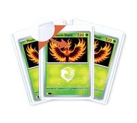 Phoenix Shield 69208 - Lot de 25 toploaders 35PT format 3"×4" - Protection rigide 100% anti-UV pour cartes à collectionner - PVC ultra-transparent sans plastifiants