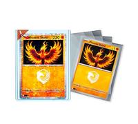 Phoenix Shield 69405 - Lot de 100 protections Crystal DuoPack Toploader + Sleeves - Boîtiers transparents anti-UV pour cartes à collectionner (68 × 98 mm)