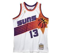 Phoenix Suns Steve Nash Maillot Swingman 1996-97 pour homme, blanc, Taille L