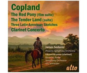Phoenix Symphony - Copland: Red Pony Tender Land Clarinet Con 3 Latin American Sketches [Compact Discs]