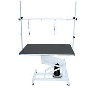 Phoenix Table Elévatrice Ultra-Net Meca Potence Double Plateau pour Chien Noir 110 X 60 cm