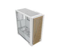 Phoenix technologies Artisan Noble Boîtier Gaming Blanc avec Face Avant en Bois