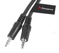 Phoenix Technologies PHAUDIOJACK5 Câble 5 m Noir