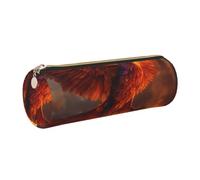 Phoenix Trousse à crayons élégante pour adultes Motif Phoenix, doré, One Size, Organiseur de sac