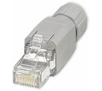 Phoenix VS-08-RJ45-5-Q/IP20 RJ-45 Blanc - connecteur (RJ-45, Blanc, Polyamide, Cat5, Nickel/Doré, IP20)