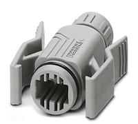 Phoenix vs-08-t-rj45/IP 67 - connecteur acomplam. qpdc4 x 2,5/1 x 6 - 10 GY 4 pôles gris