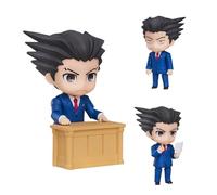 Phoenix Wright Figurines d'anime mobiles de 10 cm - Pièces interchangeables - Figurines d'action mignonnes - Modèle de décoration de bureau