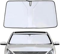 PHOENIX95 Pare Brise Soleil Voiture pour BMW Mini Countryman 2011-2016, Pare-Soleil de Pare-Brise de Voiture de Voiture Portable Pliable, Accessoires Auto,White