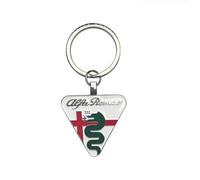 PHOENIX95 Porte-clés de Voiture pour Alfa Romeo, Voiture Cadeaux pour Homme Femme Voiture Accessoires,A