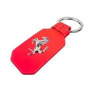 PHOENIX95 Porte-clés de Voiture pour Ferrari, Voiture Cadeaux pour Homme Femme Voiture Accessoires,Red