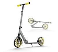 PHOEROS Trottinette pour Enfants 6-12Ans,Adolescents et Adultes Trottinette Pliable Aluminium Léger pour Ados,Garçons&Filles,avec Grandes Roues 200mm,8 Hauteurs Réglables,Absorption Chocs