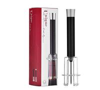 PHOEWON Tire Bouchon, Un Tire-Bouchon à Pression d'air Cork Pops Out Ouvre Bouteille Décapsuleur Ouvre Bouteille Vin Outils, Vin Accessoire (Noir)
