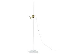 Pholc BLEND Lampadaire Blanc/Laiton