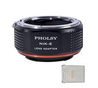 PHOLSY Bague d'adaptation Compatible avec objectifs Nikon Nikkor AI/F/AIS/AF/AF-I/AF-S Mount et Appareil Photo Sony E Mount, Adaptateurs et convertisseurs