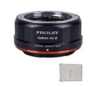 PHOLSY Bague d'adaptation Compatible avec Utiliser Objectifs Rollei QBM sur Appareils Photo Nikon Z Mount pour Nikon Z FC, Z30, Z9, Z8, Z6 II, Z7 II, Z6, Z7, Z5, Z50