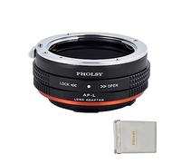 PHOLSY Bague d'adaptation Manuelle pour Mount d'objectif AF sur L
